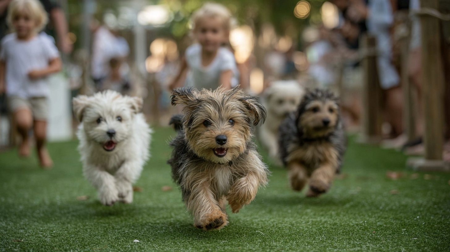 Running Around on Smartgrass artificial turf